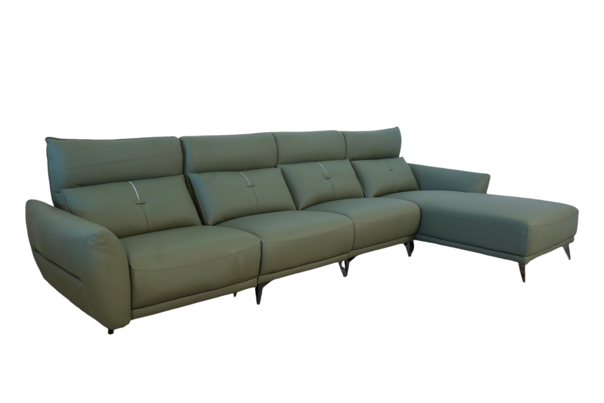 3 + Lounger + 1 Electric Recliner