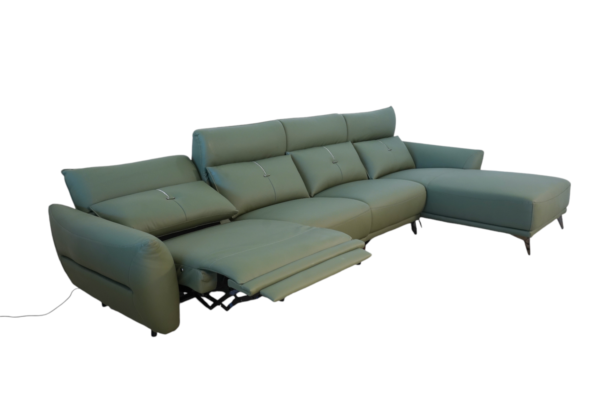 3 + Lounger  + 1 Electric Recliner