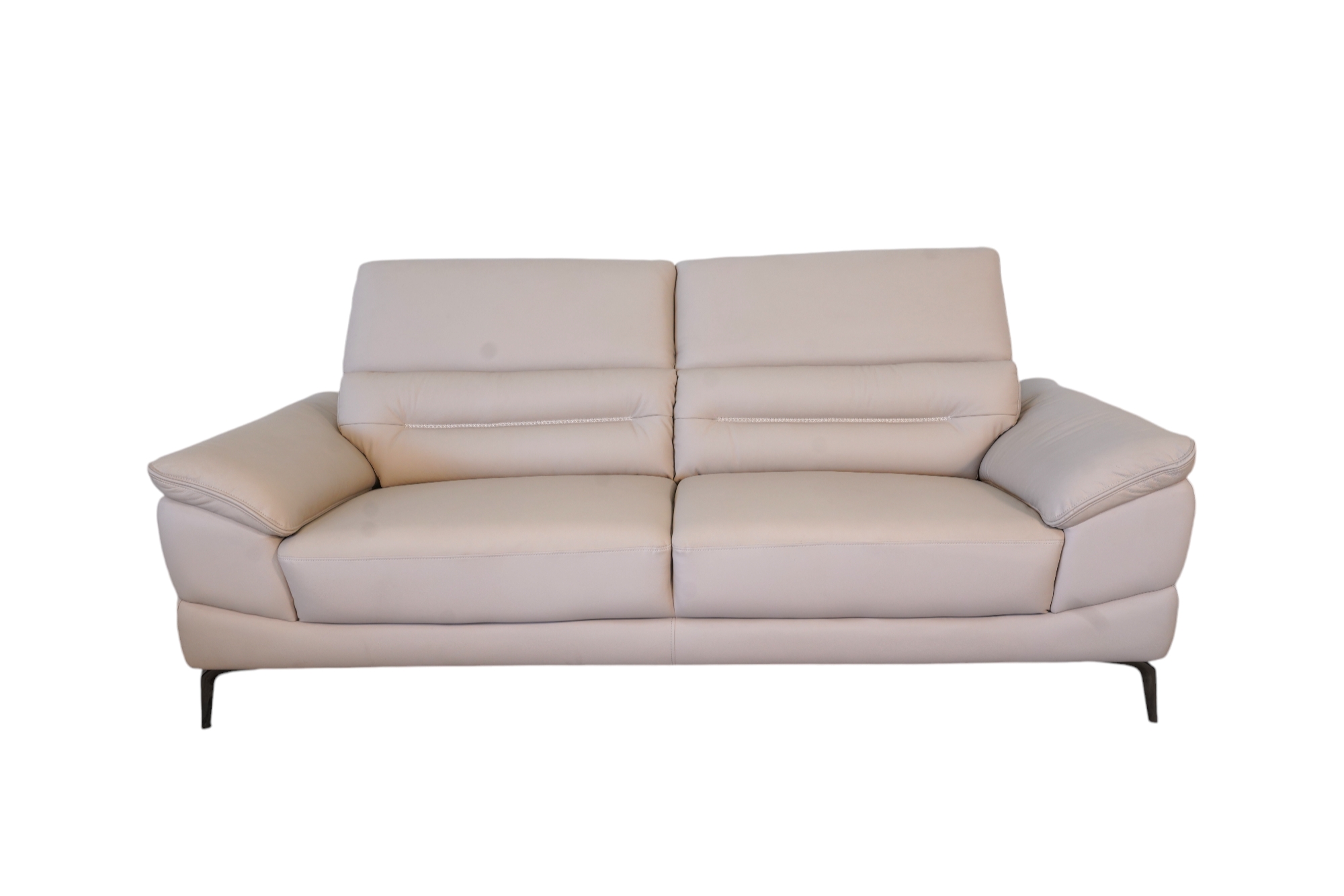 3 + 2 with Head Rest  Imported Leather Sofa