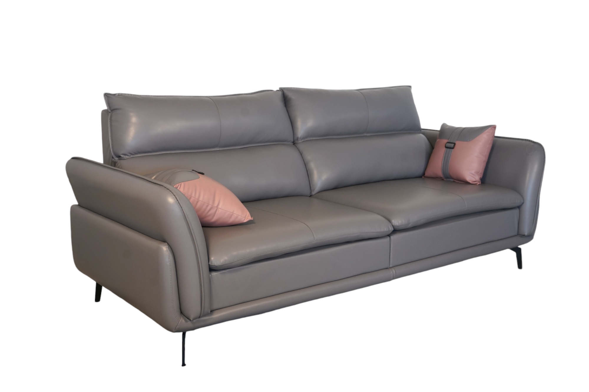 3 + 2 Imported Leather Sofa