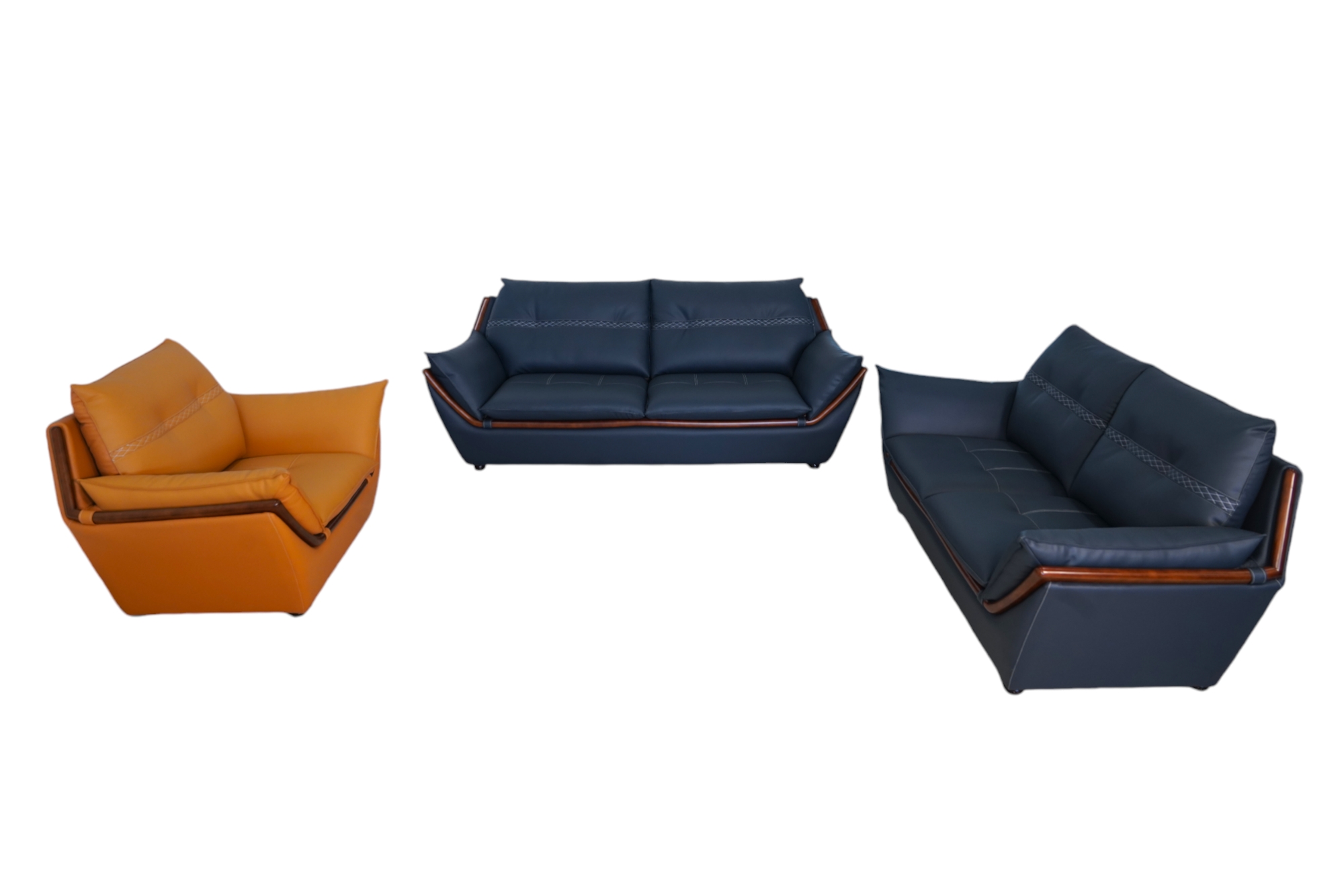 3 + 2 + 1 Imported Leather Sofa