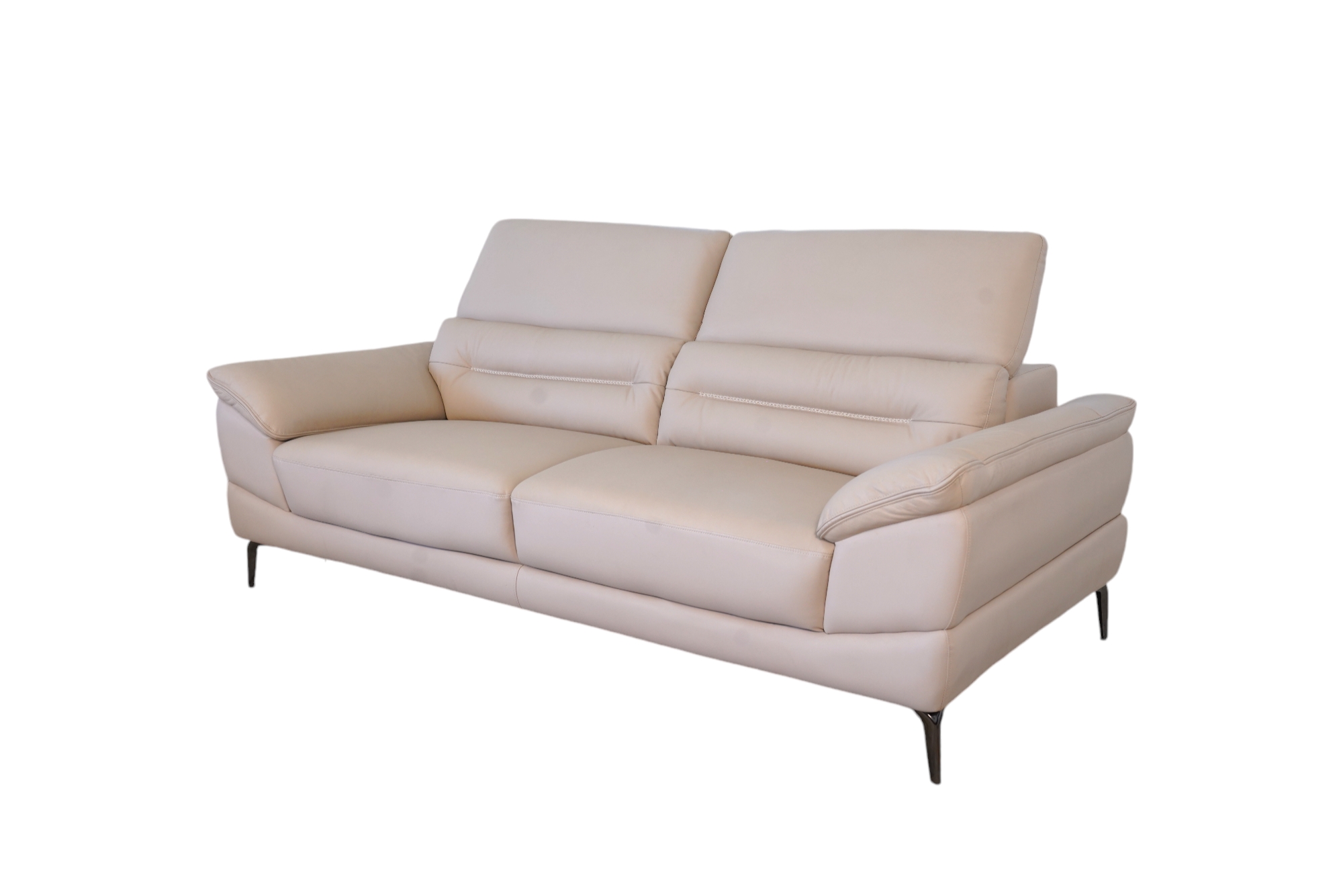 3 + 2 with Head Rest  Imported Leather Sofa