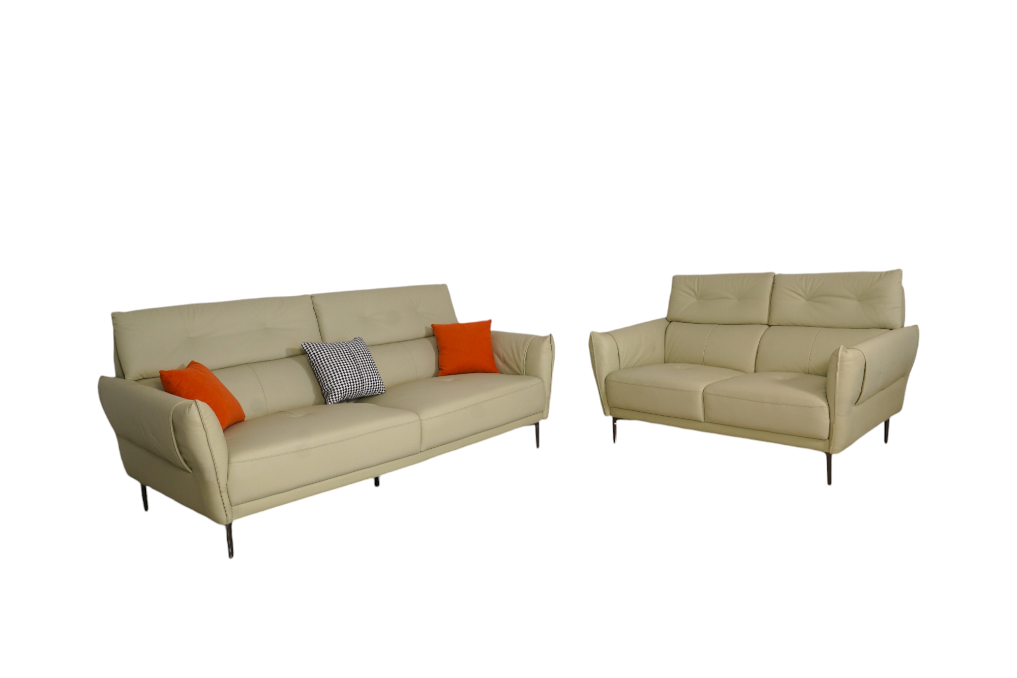 3 + 2 Imported Leather Sofa