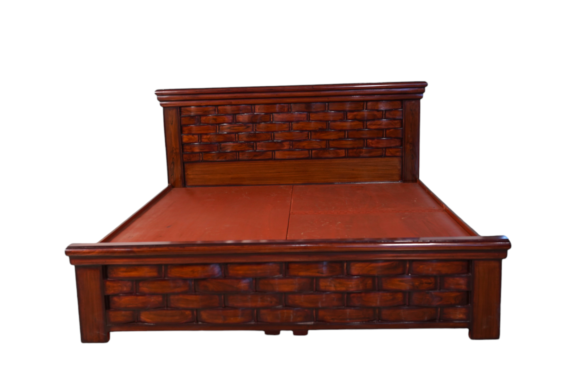 Teak Wood Heavy Cot 6x6