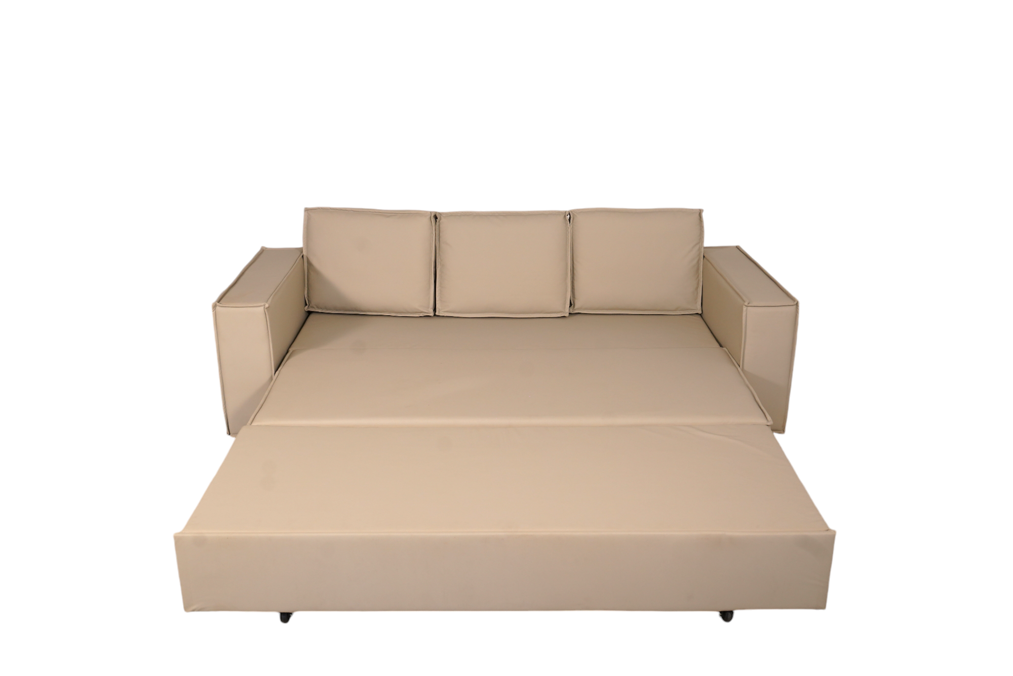 Imported Leather Sofa Cum Bed